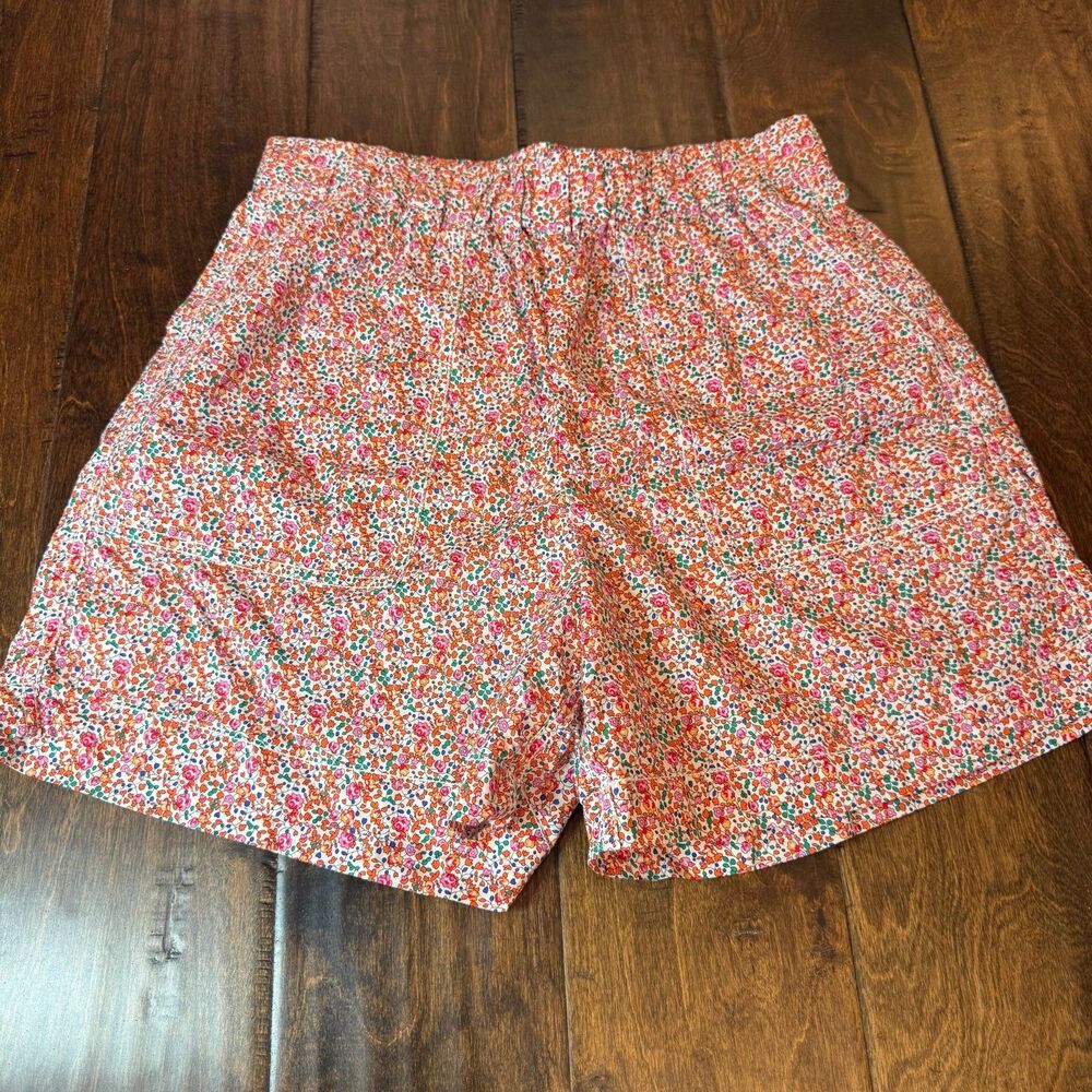 J. Crew x Liberty London Ditsy Floral Pull On Shorts size XS Boho Minimalist